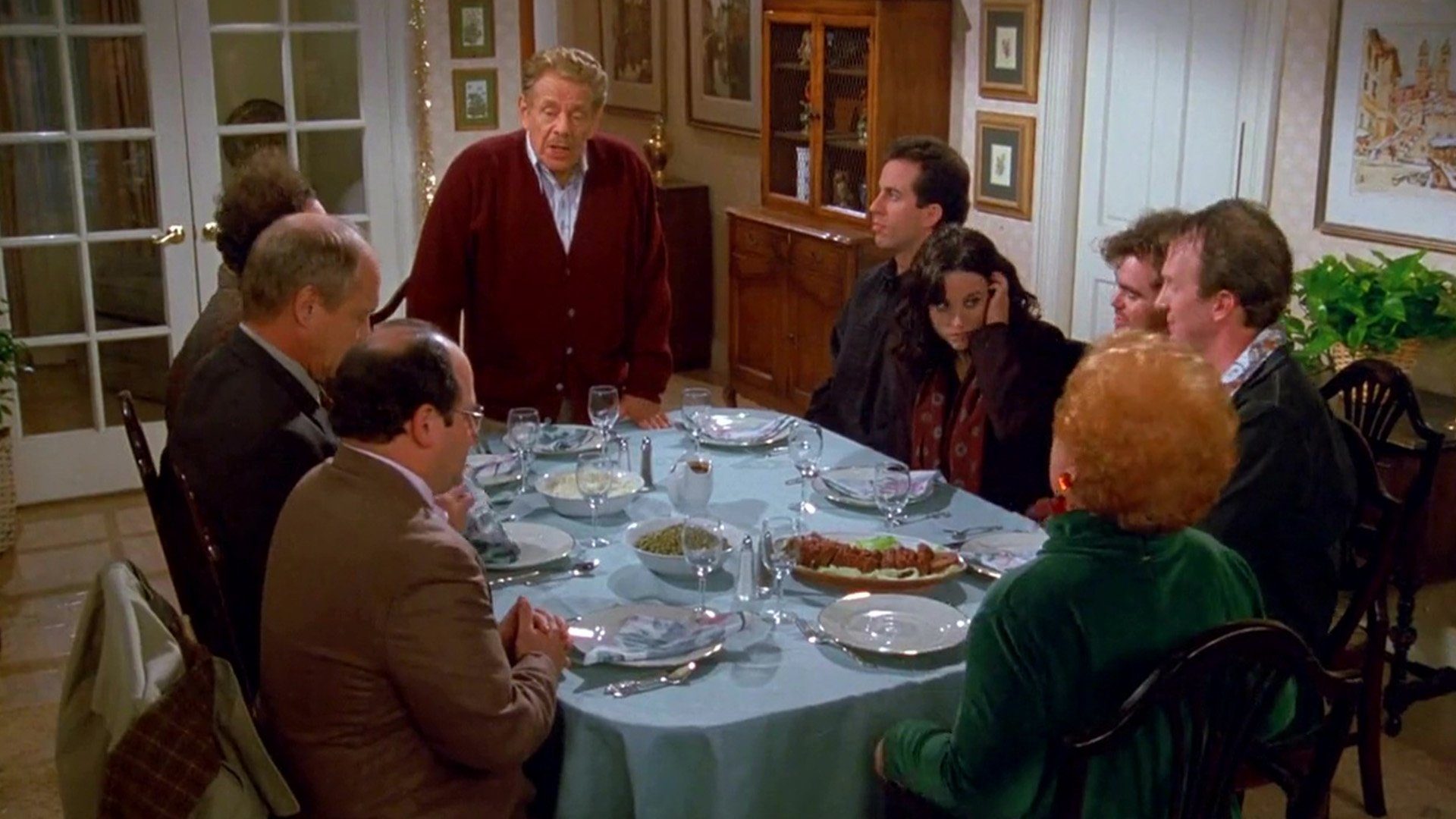 Image: Costanza dinner festivus zoom