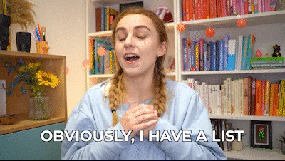 Animated reaction: Nerd Lists