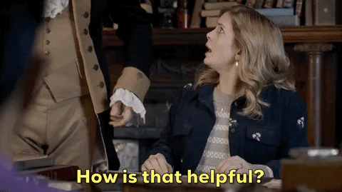 Animated reaction: Rose Mciver Help