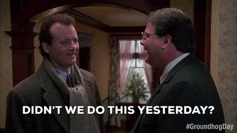 Bill+Murray+GIF+by+Groundhog+Day.gif Animated reaction: Bill Murray