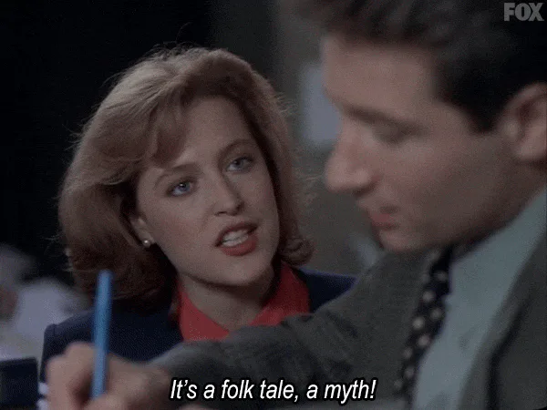Animated reaction: X Files Myth