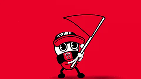 Animated reaction: Lets Go Flag