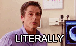 Animated reaction: accompanying: She will literally tell you what to text or
