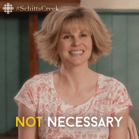 Animated reaction: Schitts Creek No