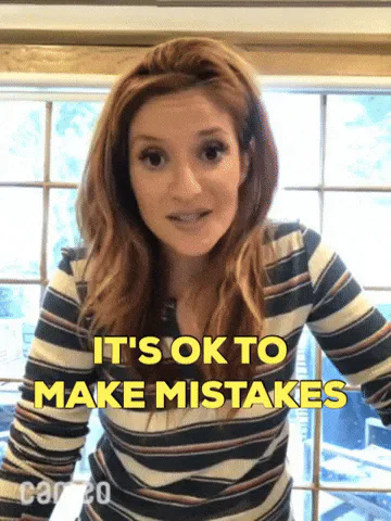Animated reaction: Anneliese Van Der Pol Mistakes