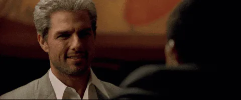 Animated reaction: Tom Cruise Cool Story Bro