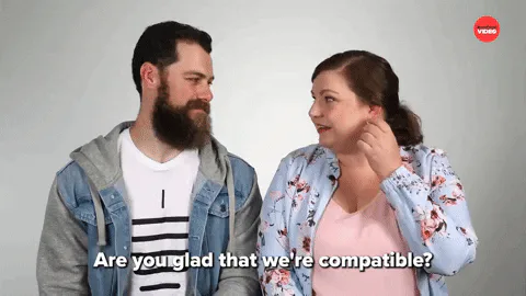 Animated reaction: accompanying: The trick is also to listen well when people answer so you really hear what they say vs.