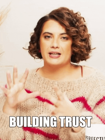 A woman with curly hair gestures while speaking, captioned 'Building trust.'​​​​‌﻿‍﻿​‍​‍‌‍﻿﻿‌﻿​‍‌‍‍‌‌‍‌﻿‌‍‍‌‌‍﻿‍​‍​‍​﻿‍‍​‍​‍‌﻿​﻿‌‍​‌‌‍﻿‍‌‍‍‌‌﻿‌​‌﻿‍‌​‍﻿‍‌‍‍‌‌‍﻿﻿​‍​‍​‍﻿​​‍​‍‌‍‍​‌﻿​‍‌‍‌‌‌‍‌‍​‍​‍​﻿‍‍​‍​‍‌‍‍​‌﻿‌​‌﻿‌​‌﻿​​​﻿‍‍​‍﻿﻿​‍﻿﻿‌‍﻿​‌‍﻿﻿‌‍​﻿‌‍​‌‌‍﻿​‌‍‍​‌‍﻿﻿‌﻿​﻿‌﻿‌​​﻿‍‍​﻿​﻿​﻿​﻿​﻿​﻿​﻿​﻿​‍﻿﻿‌‍‍‌‌‍﻿‍‌﻿‌​‌‍‌‌‌‍﻿‍‌﻿‌​​‍﻿﻿‌‍‌‌‌‍‌​‌‍‍‌‌﻿‌​​‍﻿﻿‌‍﻿‌‌‍﻿﻿‌‍‌​‌‍‌‌​﻿﻿‌‌﻿​​‌﻿​‍‌‍‌‌‌﻿​﻿‌‍‌‌‌‍﻿‍‌﻿‌​‌‍​‌‌﻿‌​‌‍‍‌‌‍﻿﻿‌‍﻿‍​﻿‍﻿‌‍‍‌‌‍‌​​﻿﻿‌‌‍﻿‌‌‍‍‌‌‍‌﻿‌﻿​‍‌‍​‌‌﻿‌​‌‍‍‌‌‍﻿﻿‌‍﻿‍​‍﻿‍‌‍﻿‌‌‍‌‌‌‍‌​‌‍‍‌‌‍​‌​‍﻿‍‌‍‌‍‌‍‌​‌‍​﻿‌‍‌‌​﻿​​​﻿​‍​﻿​‌​﻿‍​‌‍‌​​﻿‌﻿​﻿​﻿​﻿‍​​﻿‍‌​﻿​​​﻿​‍‌‍‌​​﻿‍‌‌‍​‍‌‍‌​​﻿​‌​﻿‌﻿‌‍​‌‌‍​‍​﻿‍‌​﻿​‌​﻿​‌​﻿​﻿​﻿‌‍​﻿‌‍​﻿​‍​﻿‍‌​﻿​‍​﻿‍﻿‌﻿‌​‌﻿‍‌‌﻿​​‌‍‌‌​﻿﻿‌‌‍﻿‌‌‍‌‌‌‍‌​‌‍‍‌‌‍​‌‌​​‌‌﻿​﻿‌﻿​﻿‌‍‌‌‌﻿‌​​﻿‍﻿‌﻿​​‌‍​‌‌﻿‌​‌‍‍​​﻿﻿‌‌‍​‌‌‍﻿​‌﻿‌​​﻿﻿﻿‌‍​‍‌‍​‌‌﻿​﻿‌‍‌‌‌‌‌‌‌﻿​‍‌‍﻿​​﻿﻿‌‌‍‍​‌﻿‌​‌﻿‌​‌﻿​​​‍‌‌​﻿​﻿‌​​‌​‍‌‌​﻿​‍‌​‌‍​‍‌‌​﻿​‍‌​‌‍‌‍﻿​‌‍﻿﻿‌‍​﻿‌‍​‌‌‍﻿​‌‍‍​‌‍﻿﻿‌﻿​﻿‌﻿‌​​‍‌‌​﻿​﻿‌​​‌​﻿​﻿​﻿​﻿​﻿​﻿​﻿​﻿​‍‌‍‌‍‍‌‌‍‌​​﻿﻿‌‌‍﻿‌‌‍‍‌‌‍‌﻿‌﻿​‍‌‍​‌‌﻿‌​‌‍‍‌‌‍﻿﻿‌‍﻿‍​‍﻿‍‌‍﻿‌‌‍‌‌‌‍‌​‌‍‍‌‌‍​‌​‍﻿‍‌‍‌‍‌‍‌​‌‍​﻿‌‍‌‌​﻿​​​﻿​‍​﻿​‌​﻿‍​‌‍‌​​﻿‌﻿​﻿​﻿​﻿‍​​﻿‍‌​﻿​​​﻿​‍‌‍‌​​﻿‍‌‌‍​‍‌‍‌​​﻿​‌​﻿‌﻿‌‍​‌‌‍​‍​﻿‍‌​﻿​‌​﻿​‌​﻿​﻿​﻿‌‍​﻿‌‍​﻿​‍​﻿‍‌​﻿​‍​‍‌‍‌﻿‌​‌﻿‍‌‌﻿​​‌‍‌‌​﻿﻿‌‌‍﻿‌‌‍‌‌‌‍‌​‌‍‍‌‌‍​‌‌​​‌‌﻿​﻿‌﻿​﻿‌‍‌‌‌﻿‌​​‍‌‍‌﻿​​‌‍​‌‌﻿‌​‌‍‍​​﻿﻿‌‌‍​‌‌‍﻿​‌﻿‌​​‍‌‍‌﻿​​‌‍‌‌‌﻿​‍‌﻿​﻿‌﻿​​‌‍‌‌‌‍​﻿‌﻿‌​‌‍‍‌‌﻿‌‍‌‍‌‌​﻿﻿‌‌﻿​​‌﻿‌‌‌‍​‍‌‍﻿​‌‍‍‌‌﻿​﻿‌‍‍​‌‍‌‌‌‍‌​​‍​‍‌﻿﻿‌
