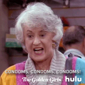 Animated reaction: Golden girls advice