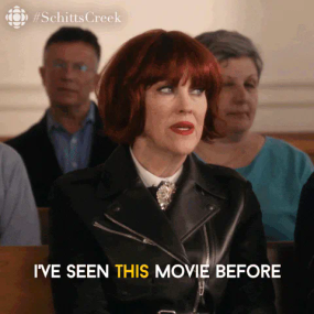 Looks+Familiar+Schitts+Creek+GIF+by+CBC.gif Animated reaction: Looks Familiar Schitts Creek