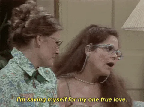 Animated reaction: Saving myself gilda radner
