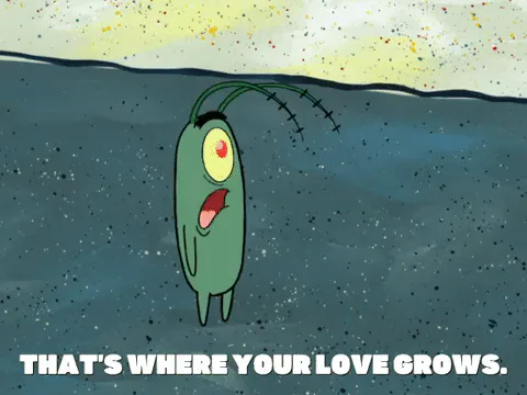 Animated reaction: accompanying: Did you say pain, grand, blind? You know what I said? Something that grows over