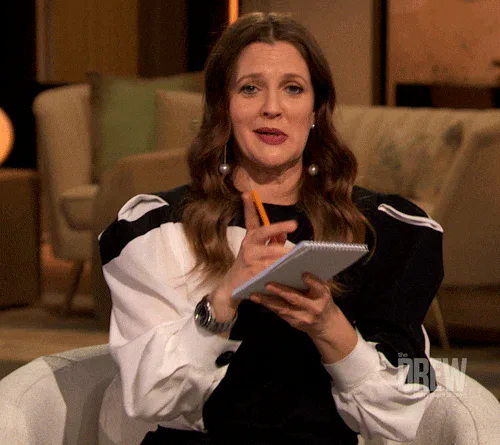 Animated reaction: Kate Hudson Writing