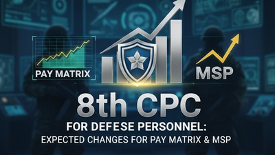 8th CPC for Defense Personnel: Expected Changes for Pay Matrix & MSP