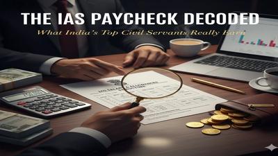 The IAS Paycheck Decoded: What India's Top Civil Servants Really Earn