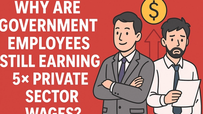Why Are Government Employees Still Earning 5× Private Sector Wages? Exploring the Salary News