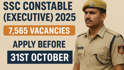 SSC Constable (Executive) 2025 – Apply for 7,565 Delhi Police Vacancies Before 31st October