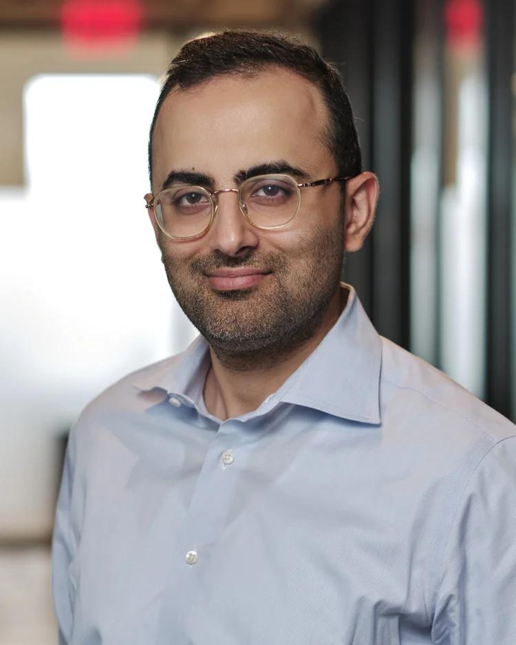 Portrait of Emad Ansari, Founder & Principal