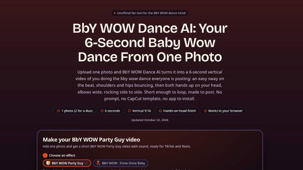 image of BbY WOW Dance image of BbY WOW Dance