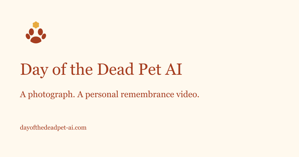 image of Day of the Dead Pet AI image of Day of the Dead Pet AI