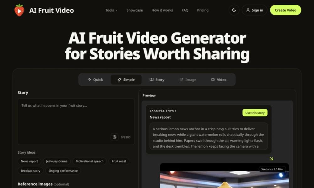 image of AI Fruit Video image of AI Fruit Video
