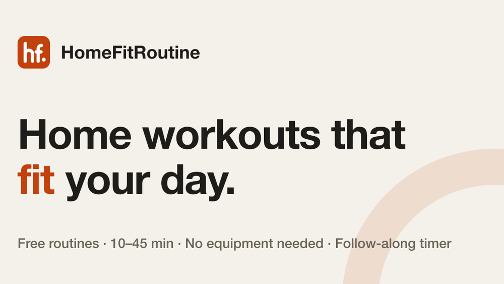 image of HomeFitRoutine image of HomeFitRoutine