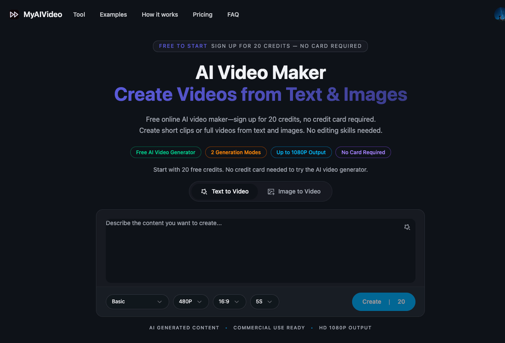 image of MyAIVideo image of MyAIVideo