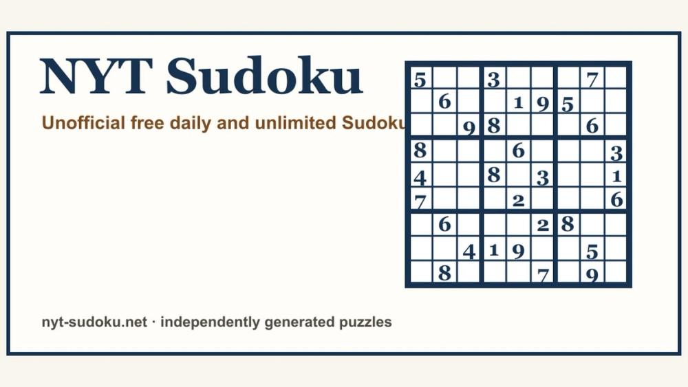 image of nyt-sudoku