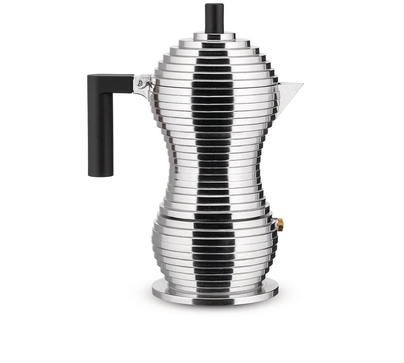 alessi pulcina mutteripannu 3 kuppia ruostumaton musta