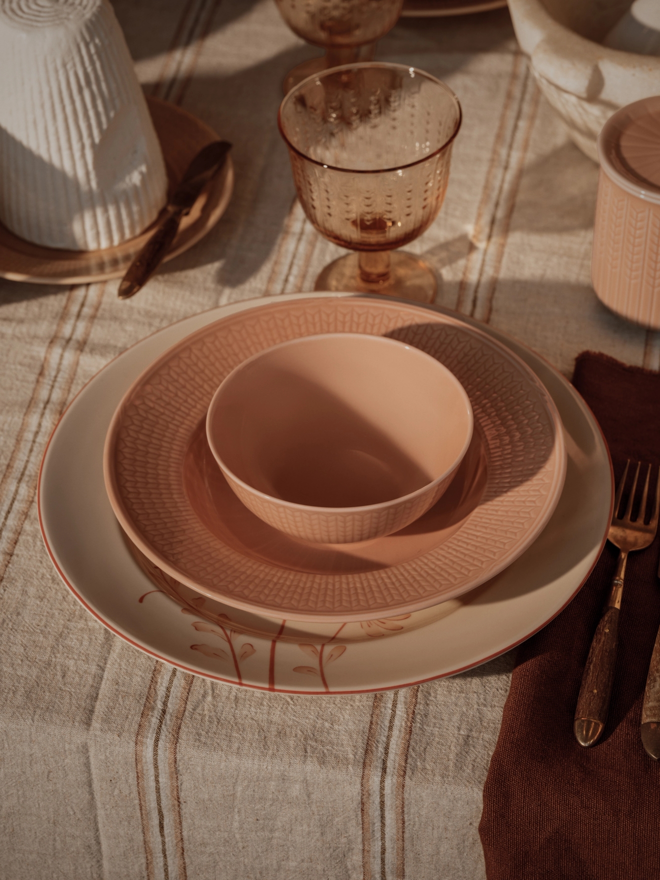 Swedish Grace Jubilee tallrik och skål 