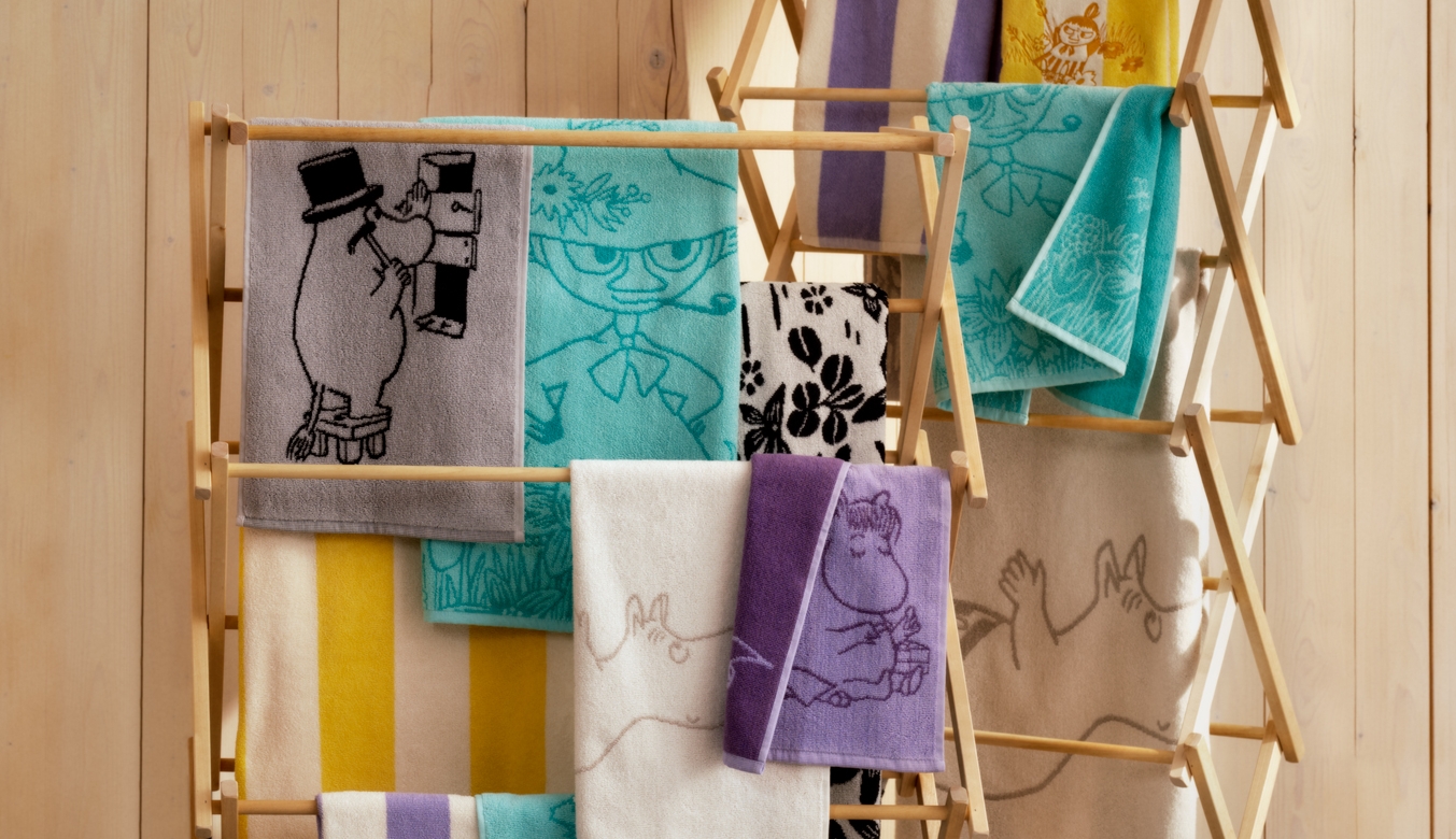 25% alennus Moomin Arabian tekstiileistä