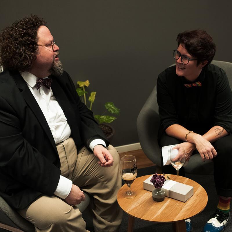 Edward Blom ölglas - Sätt guldkant på tillvaron