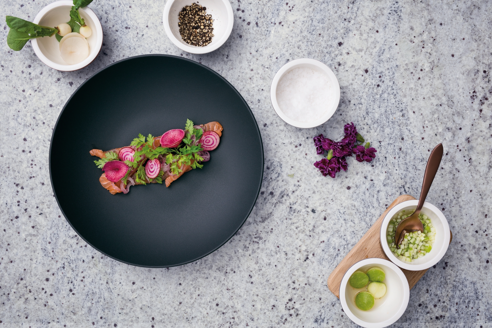 Villeroy & Boch Manufacture rock lautanen värissä musta