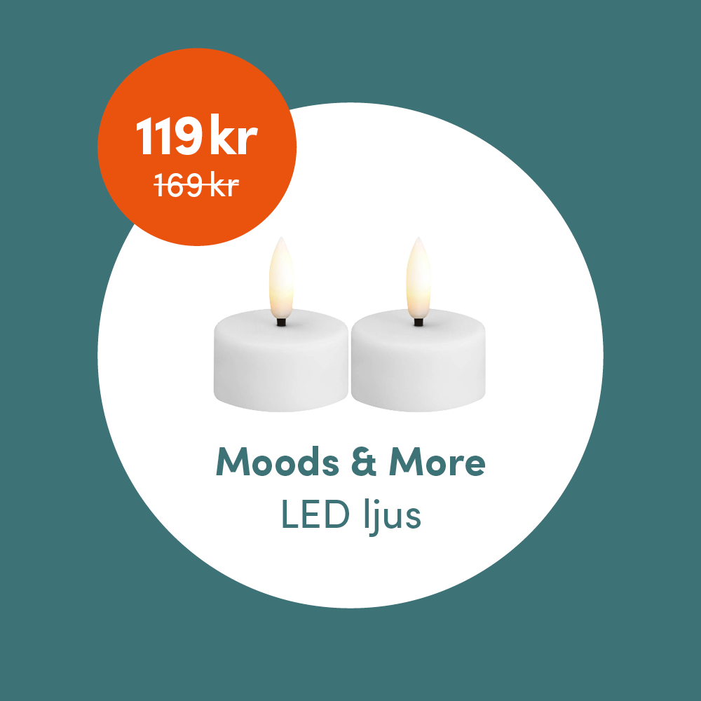 Medlemsklipp! LED ljus 119 kr