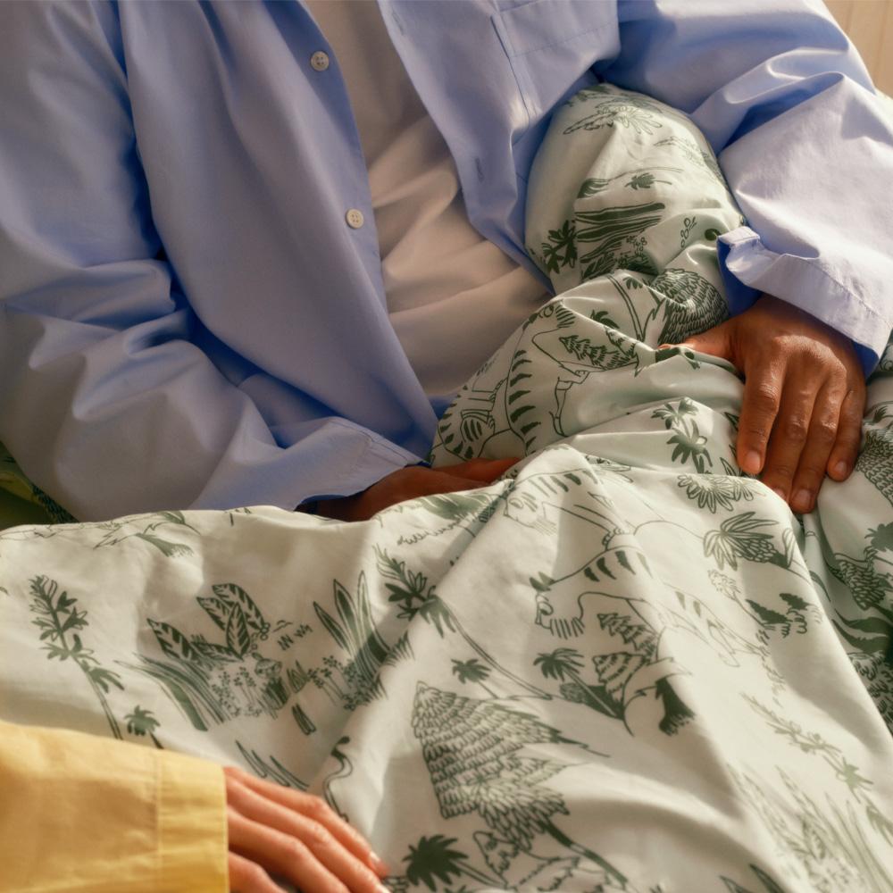 Sengesett med Mummi-motiv