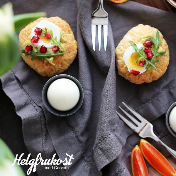 Butterdeig med avokadokrem