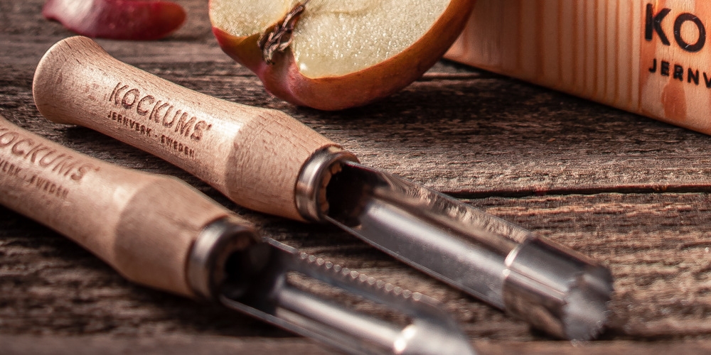 Omenaporat - Käytännölliset omenaporat puukahvalla