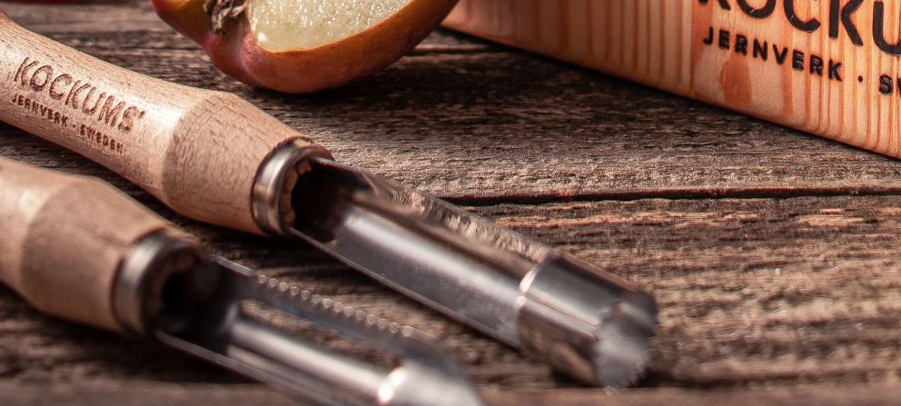 Omenaporat - Käytännölliset omenaporat puukahvalla