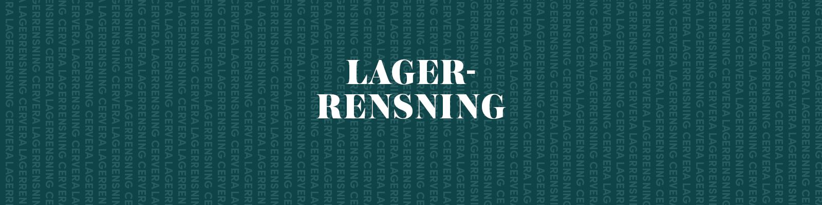 Lagerrensning