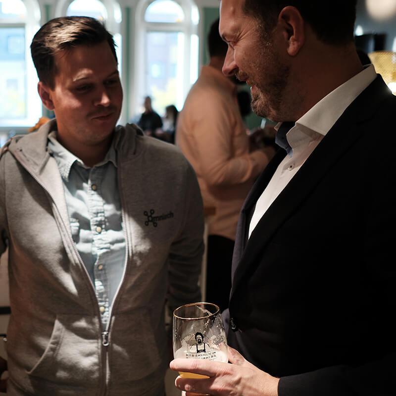 Edward Blom ölglas - Sätt guldkant på tillvaron