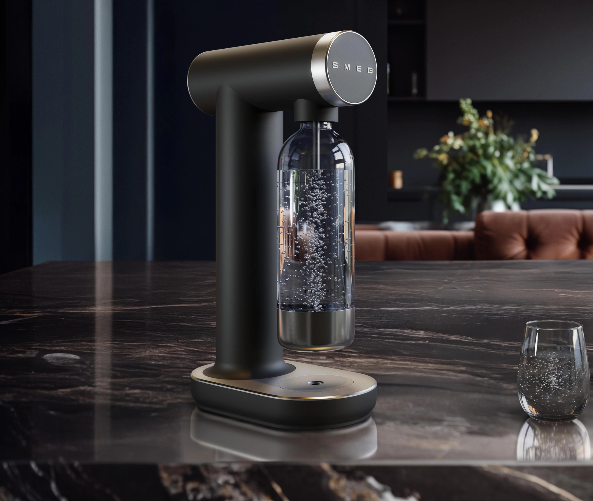 Smeg kullsyremaskin svart