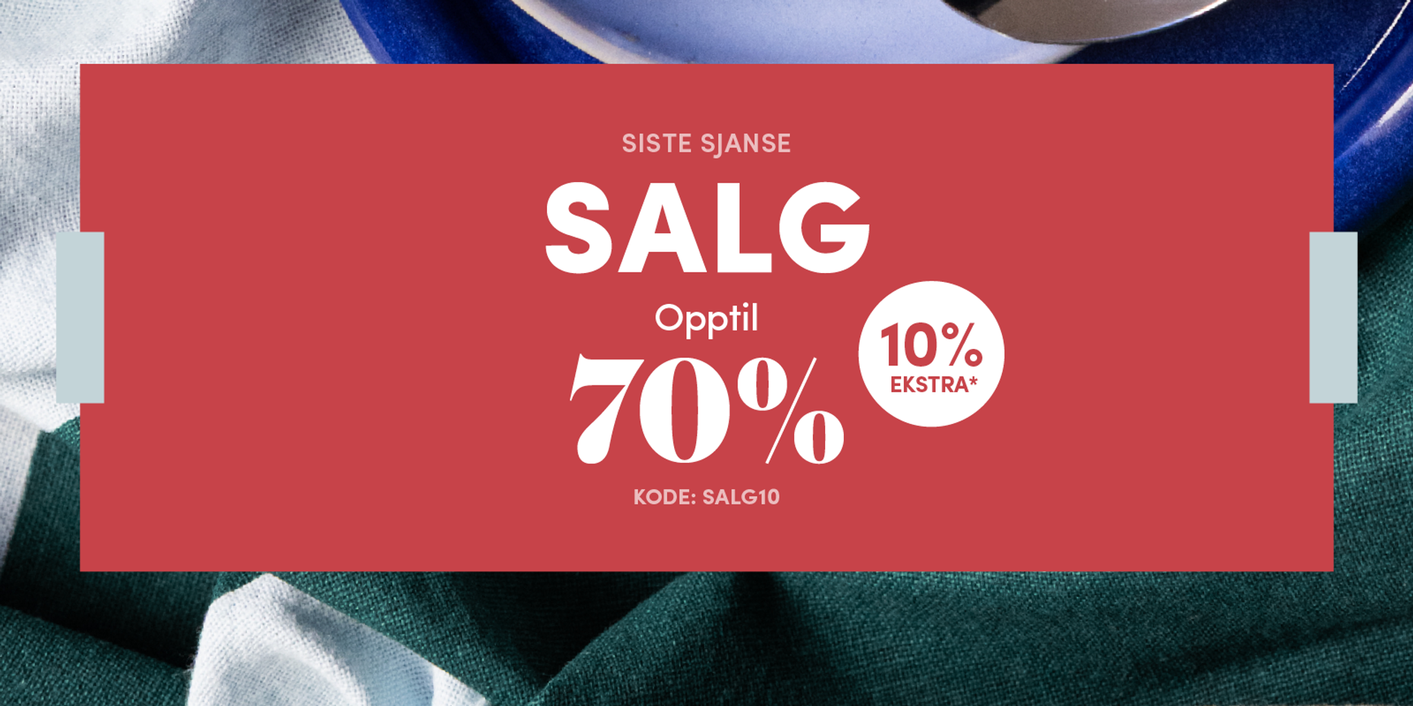 SALG - opptil 70%