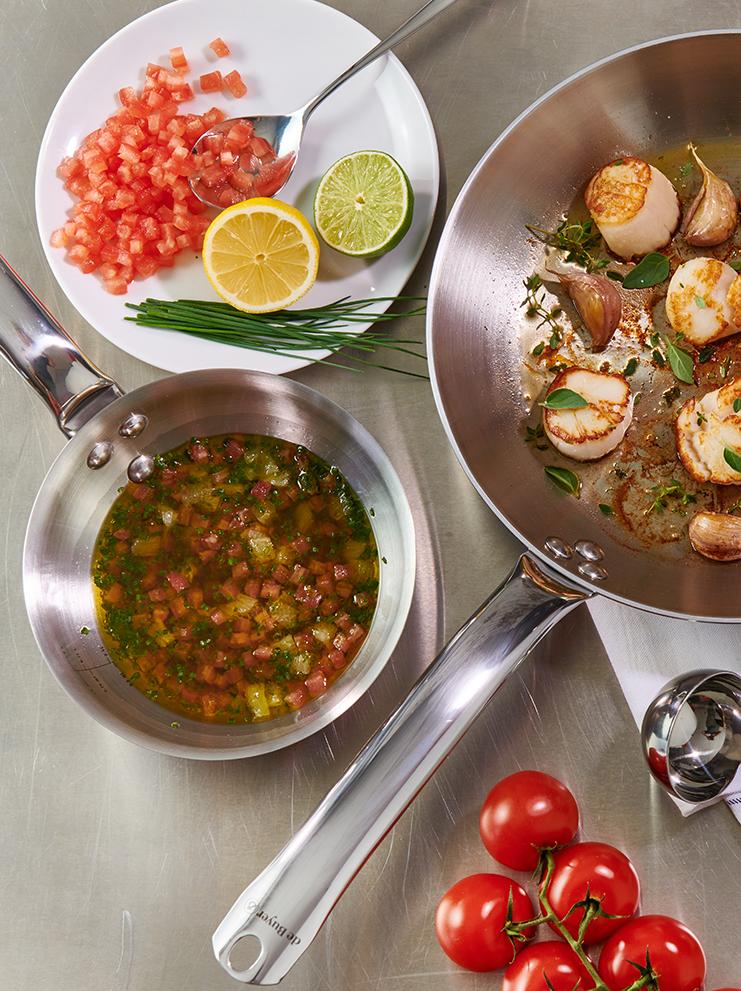 de buyer debuyer alchimy wokkipannu paistinpannu ruostumaton teräs