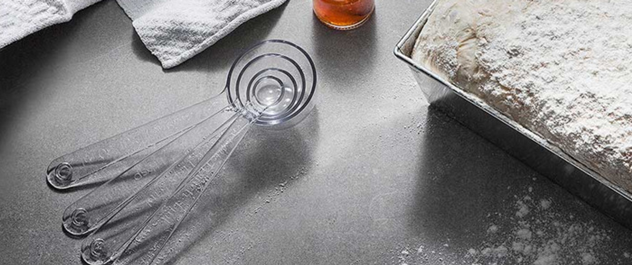 Målebeger i gjennomsiktig plast fra GastroMax