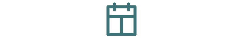 Calendar icon.