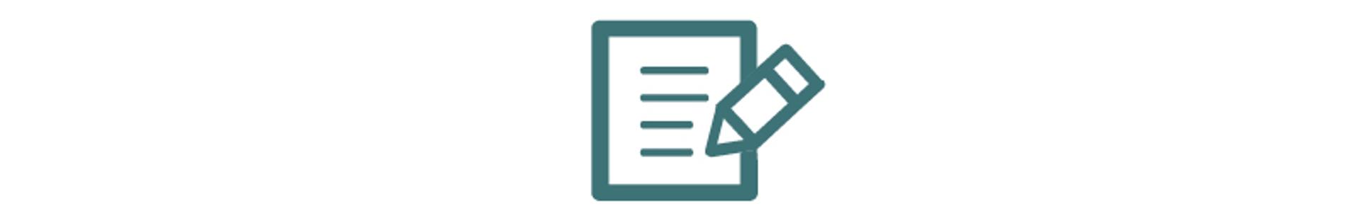 Note with a pencil icon.