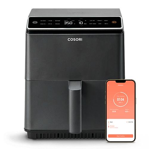 Cosori Premium airfryer varmluftsfritös fritös hälsosam app VeSync