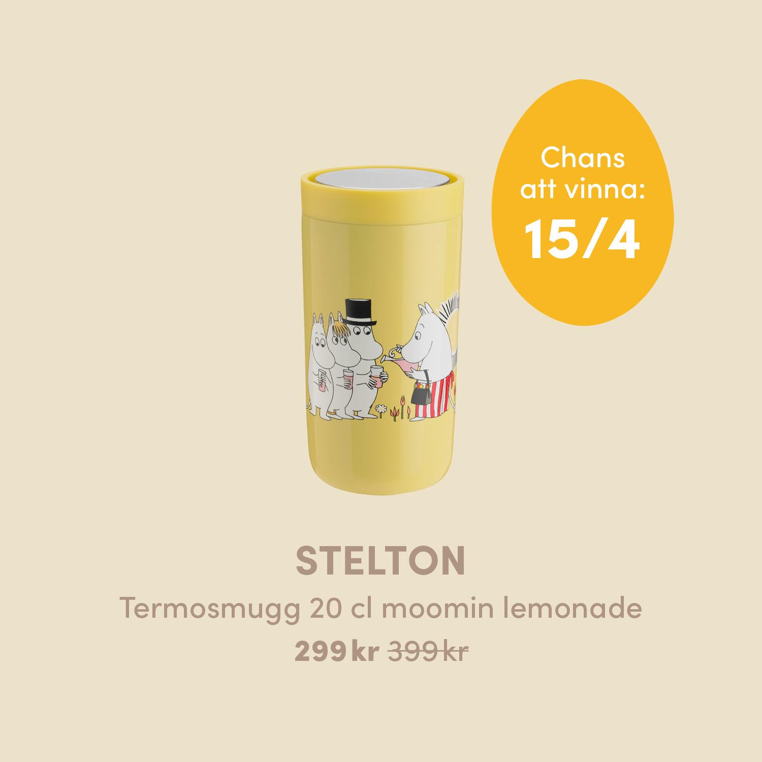 Lucka 11 - Stelton termosmugg 20 cl moomin lemonade