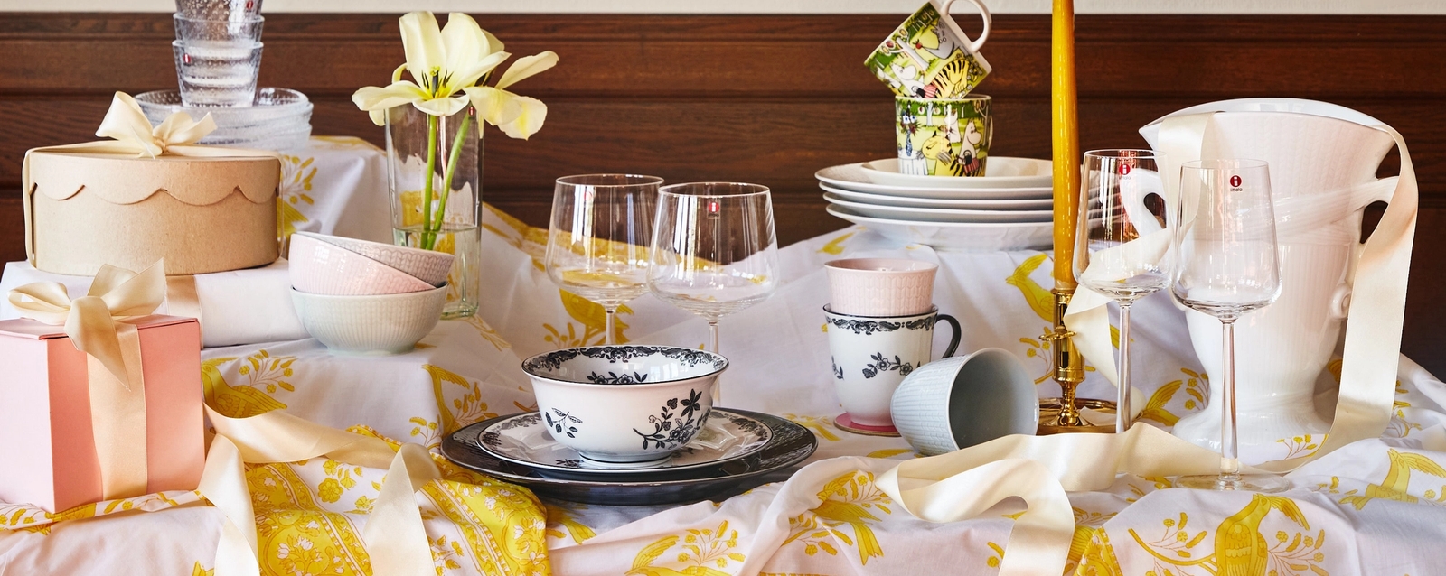 Lahjasetit rörstrand iittala muumi arabia ylioppilaslahja häälahja syntymäpäivälahja