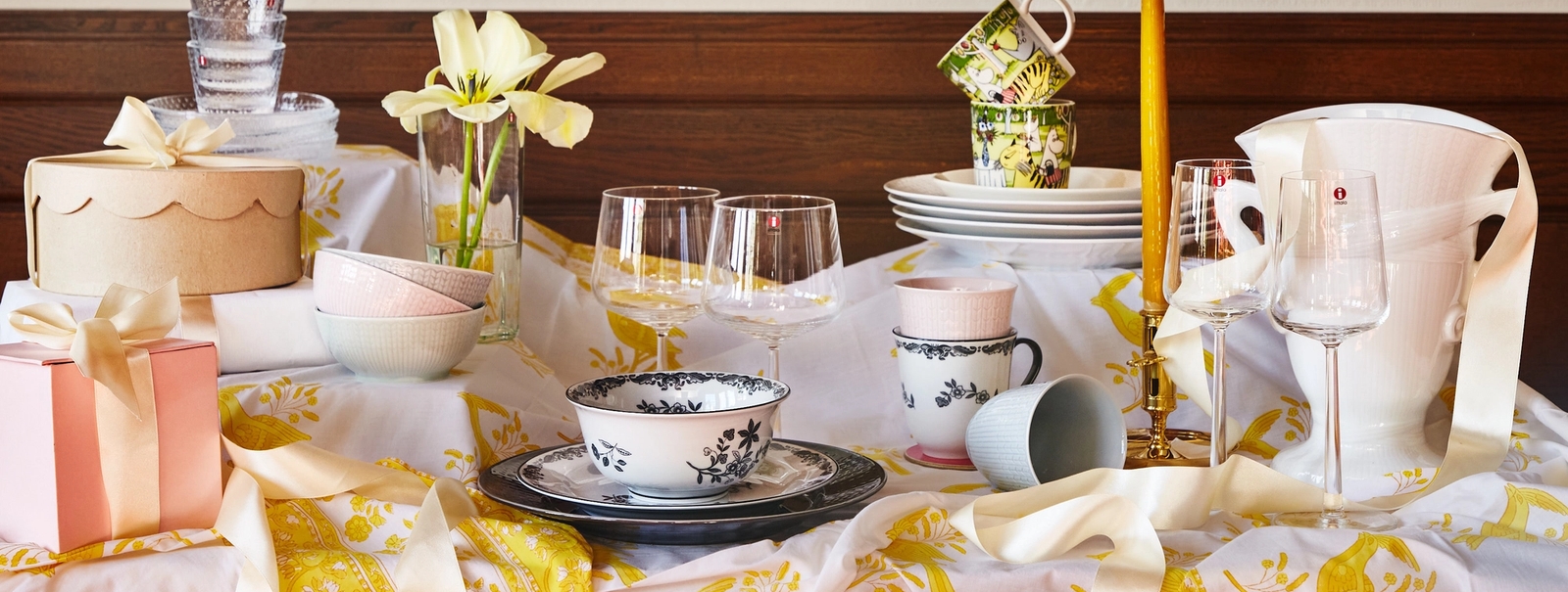 Lahjasetit rörstrand iittala muumi arabia ylioppilaslahja häälahja syntymäpäivälahja
